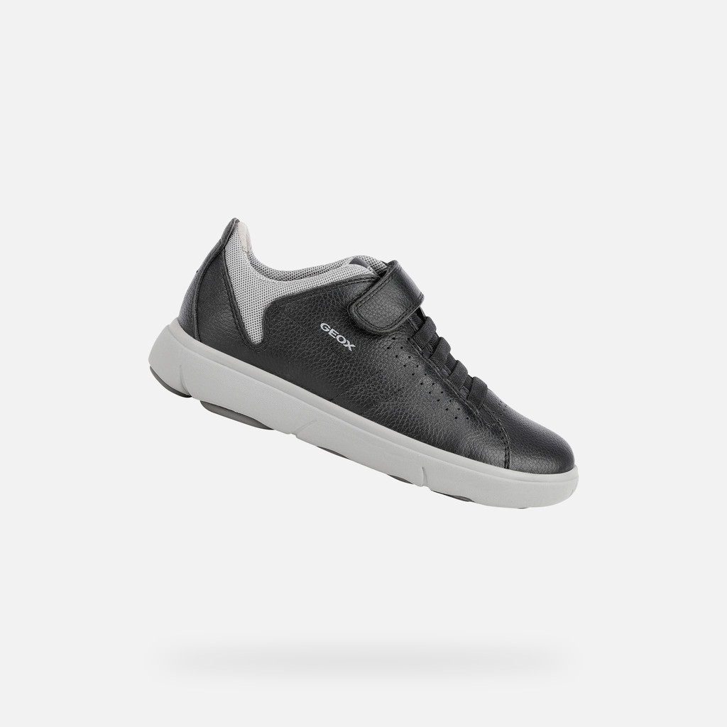 Low Top Sneakers NEBCUP JUNIOR Black/Grey - image number 0 | GEOX