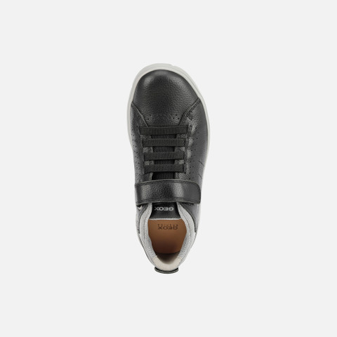 Low Top Sneakers NEBCUP JUNIOR Black/Grey - image number 5 | GEOX