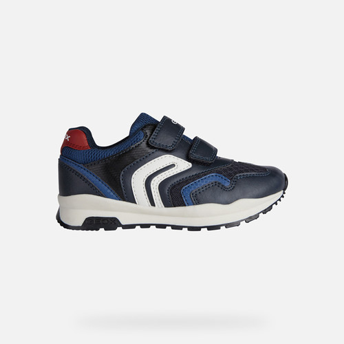Sneakers PAVEL BOY Navy/Red | GEOX