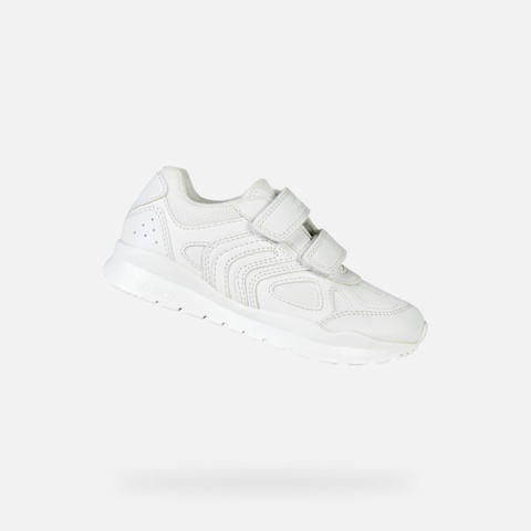 leather shoes PAVEL JUNIOR White - image number 0 | GEOX