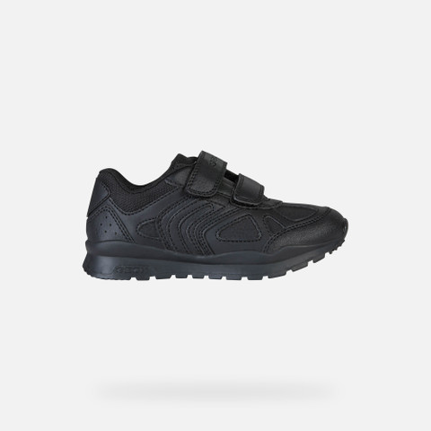 leather shoes PAVEL JUNIOR Black - image number 1 | GEOX