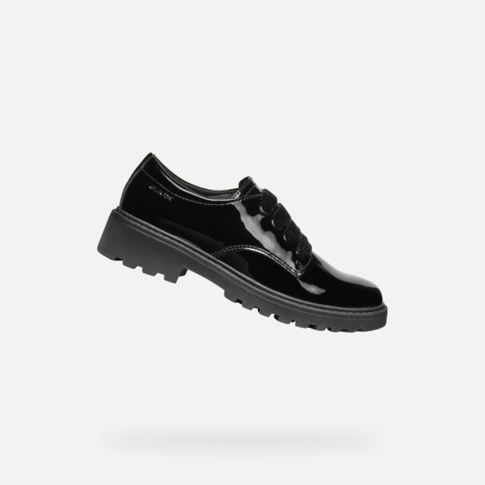 Lace-up shoes CASEY GIRL Black | GEOX