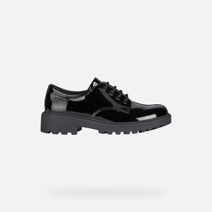 Lace-up shoes CASEY GIRL Black | GEOX