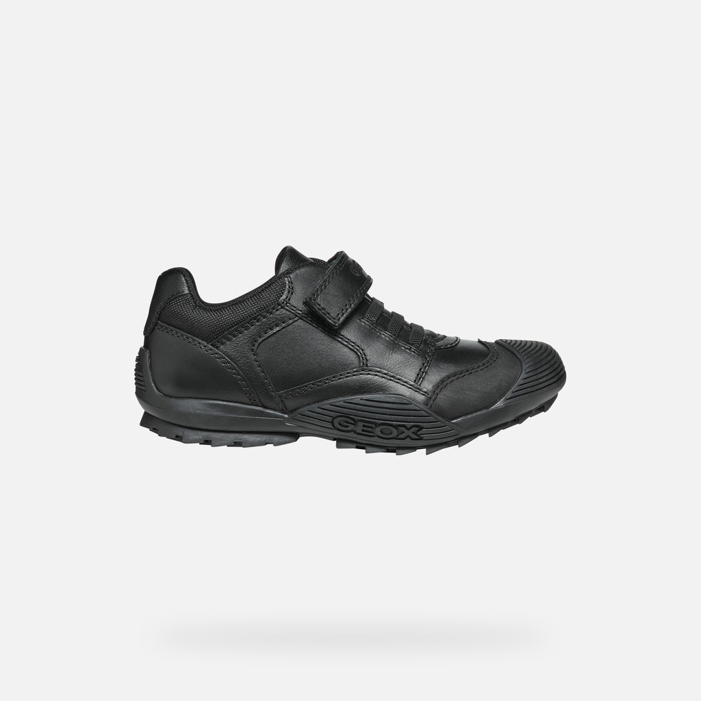 School shoes SAVAGE BOY Black - image number 1 | GEOX