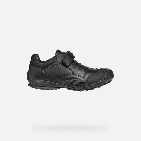 School shoes SAVAGE BOY Black - image number 1 | GEOX