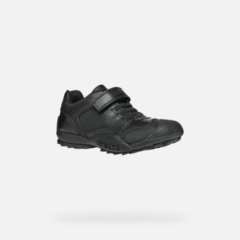 School shoes SAVAGE BOY Black - image number 2 | GEOX