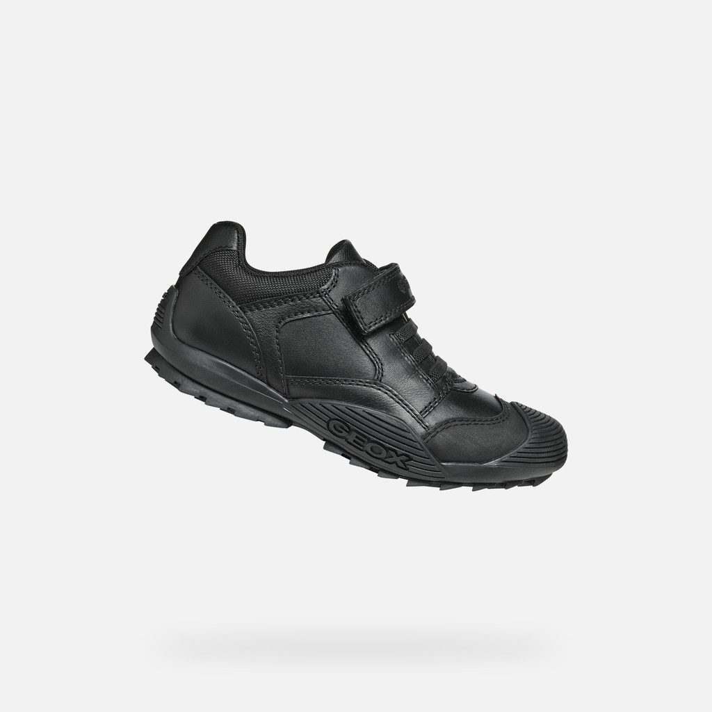 School shoes SAVAGE BOY Black - image number 0 | GEOX