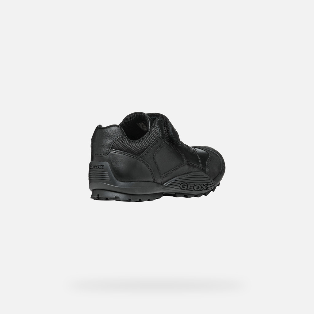 School shoes SAVAGE BOY Black - image number 4 | GEOX