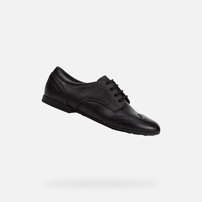 Leather shoes PLIE GIRL Black | GEOX