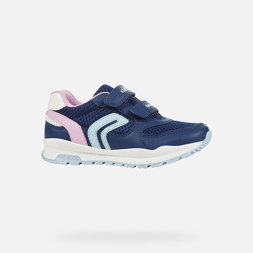 Sneakers PAVEL GIRL Navy/Pink | GEOX