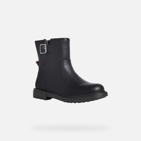 Stivaletti biker ECLAIR BAMBINA Nero - image number 2 | GEOX