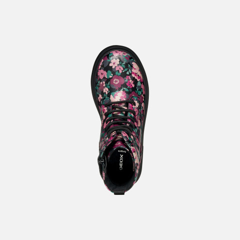 Combat boots ECLAIR GIRL Black/Pink - image number 5 | GEOX