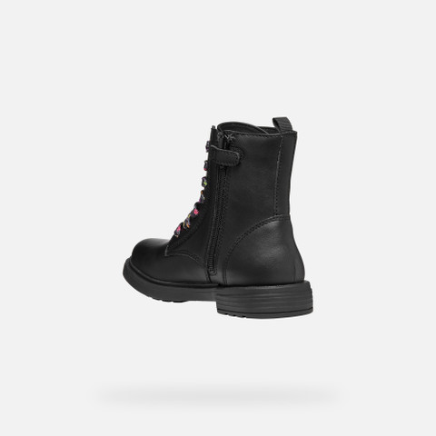Combat boots ECLAIR GIRL Black/Multicolor - image number 3 | GEOX