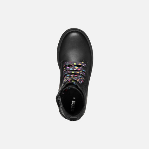 Combat boots ECLAIR GIRL Black/Multicolor - image number 5 | GEOX