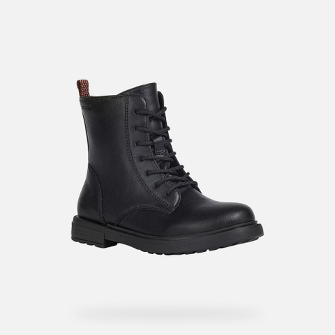 combat boots ECLAIR GIRL Black - image number 2 | GEOX