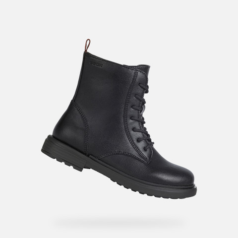 combat boots ECLAIR GIRL Black | GEOX