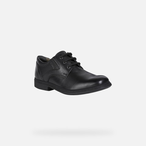leather shoes FEDERICO BOY Black - image number 2 | GEOX
