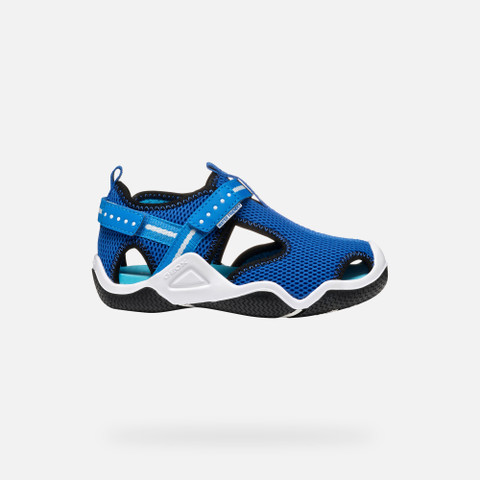 Closed toe sandals WADER BOY Royal - image number 1 | GEOX