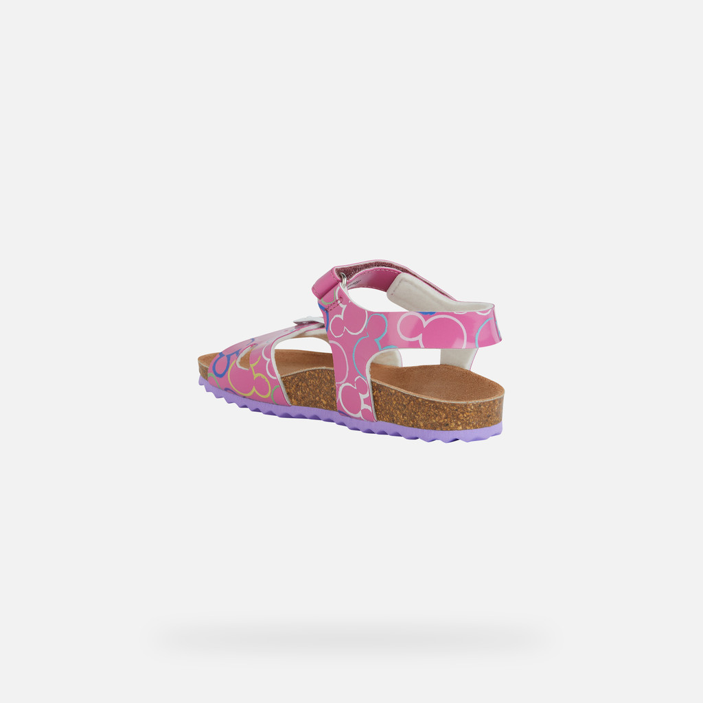 Geox J Adriel Girl C sandalen voor meisjes, lichtroze, 39 EU