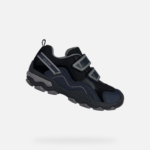 velcro shoes BULLER BOY Black/Stone - image number 0 | GEOX