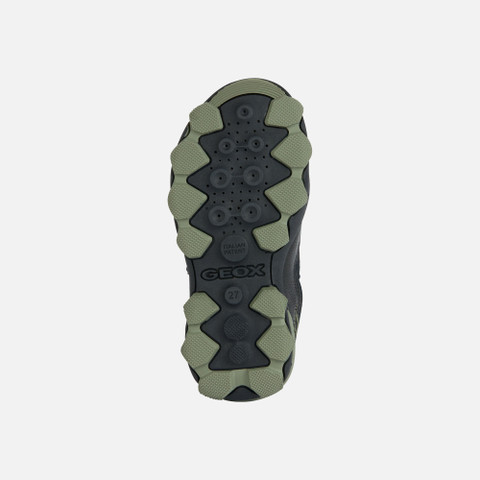 Low Top Sneakers BULLER BOY Black/Military - image number 6 | GEOX