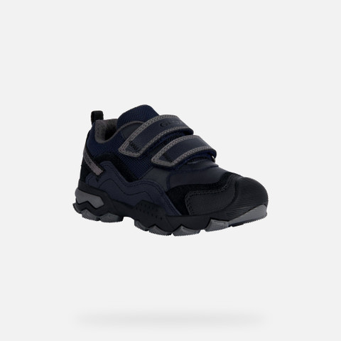 velcro shoes BULLER BOY Navy/Grey - image number 2 | GEOX