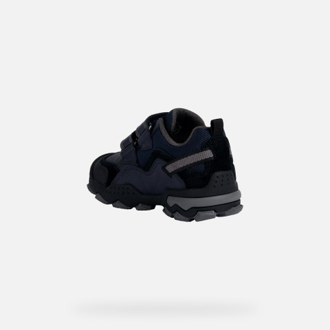 velcro shoes BULLER BOY Navy/Grey - image number 3 | GEOX