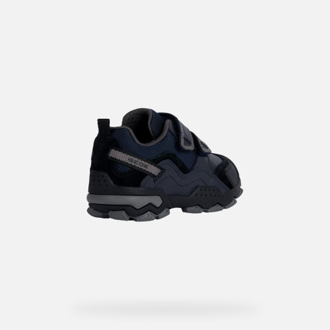 velcro shoes BULLER BOY Navy/Grey - image number 4 | GEOX