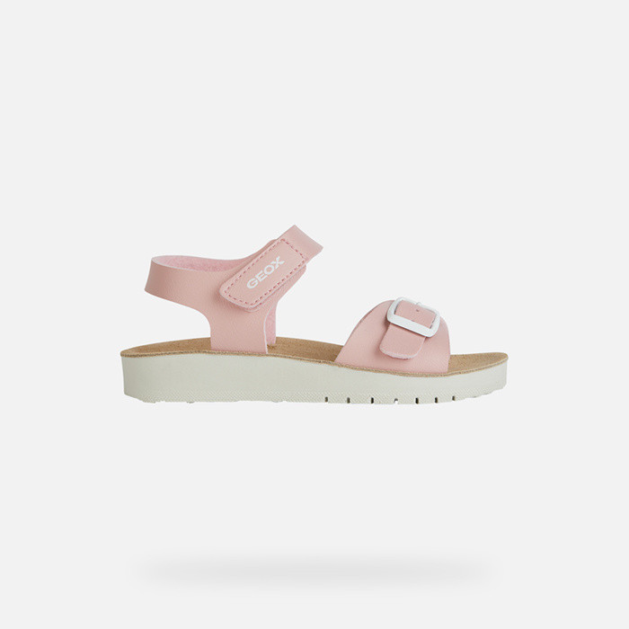 Open sandals SANDAL COSTAREI GIRL Pink | GEOX