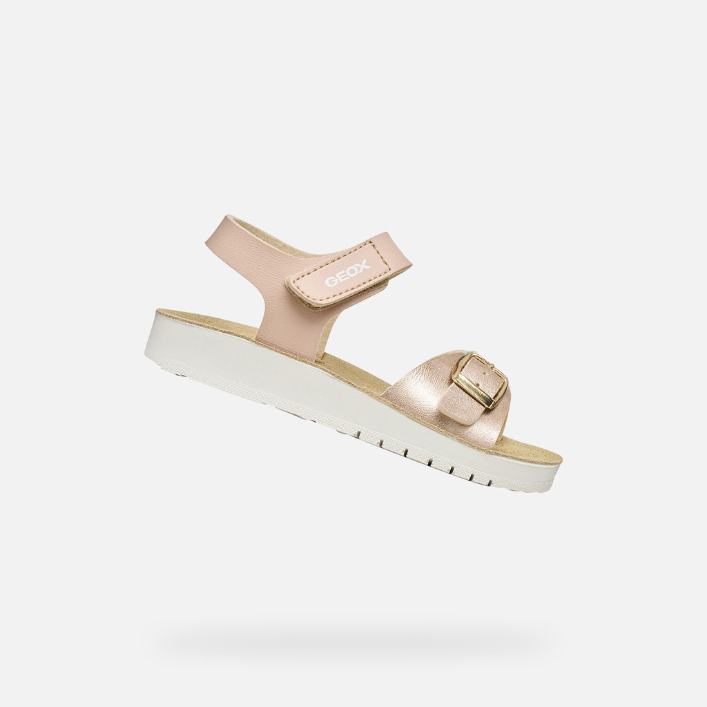 Open sandals SANDAL COSTAREI GIRL Light Rose - image number 0 | GEOX