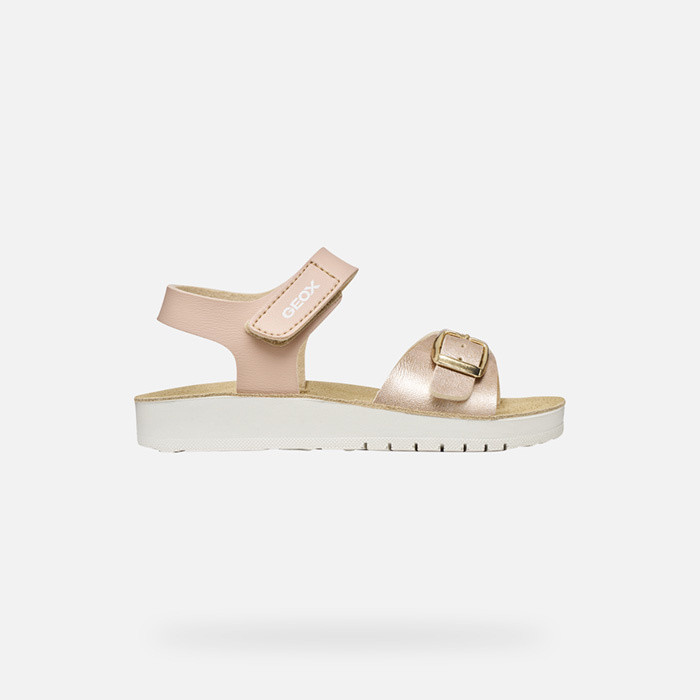 Open sandals SANDAL COSTAREI GIRL Light Rose | GEOX