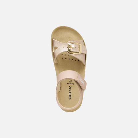 Open sandals SANDAL COSTAREI GIRL Light Rose - image number 5 | GEOX