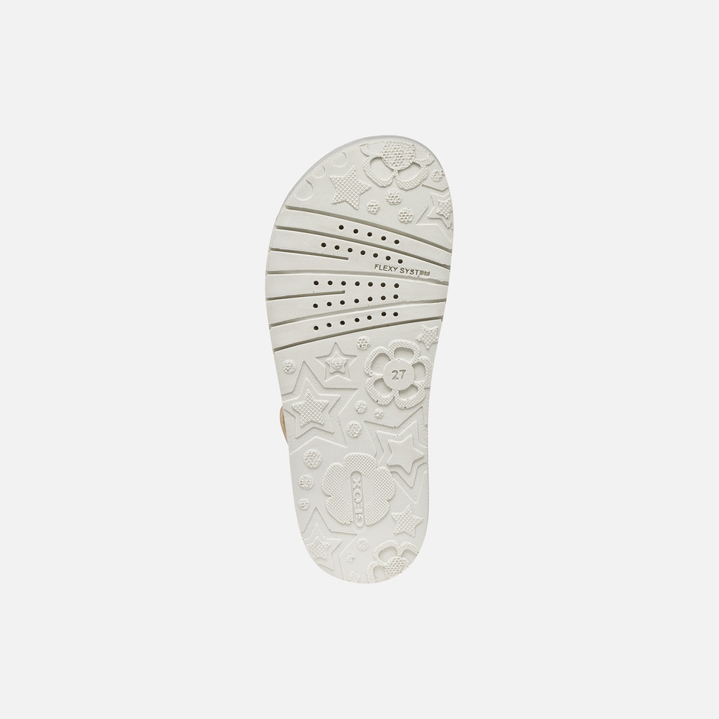 Open sandals SANDAL COSTAREI GIRL Light Rose - image number 6 | GEOX