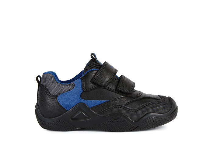 Sapatos de velcro WADER BOY Black/Royal | GEOX