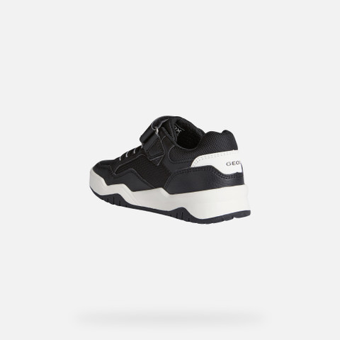 Low Top Sneakers PERTH BOY Black/White - image number 3 | GEOX