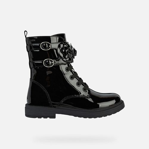 Combat boots ECLAIR GIRL Black | GEOX