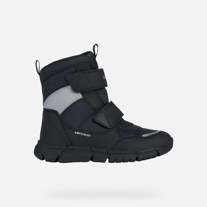 Waterproof boots FLEXYPER ABX BOY Black | GEOX