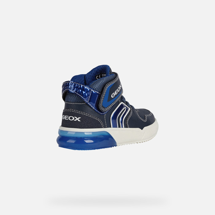 modelo Medalla Dependiente Geox® GRAYJAY Niño: Sneakers Azul marino | Geox®