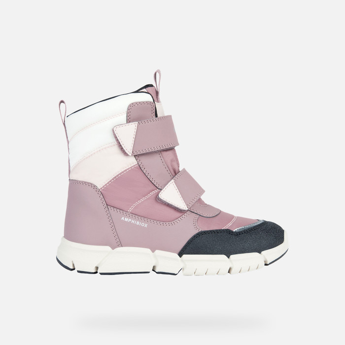 Geox Bébé Fille B Pyrip Girl B Sneakers, Lt Pink/Fuchsia, 20 EU :  : Mode