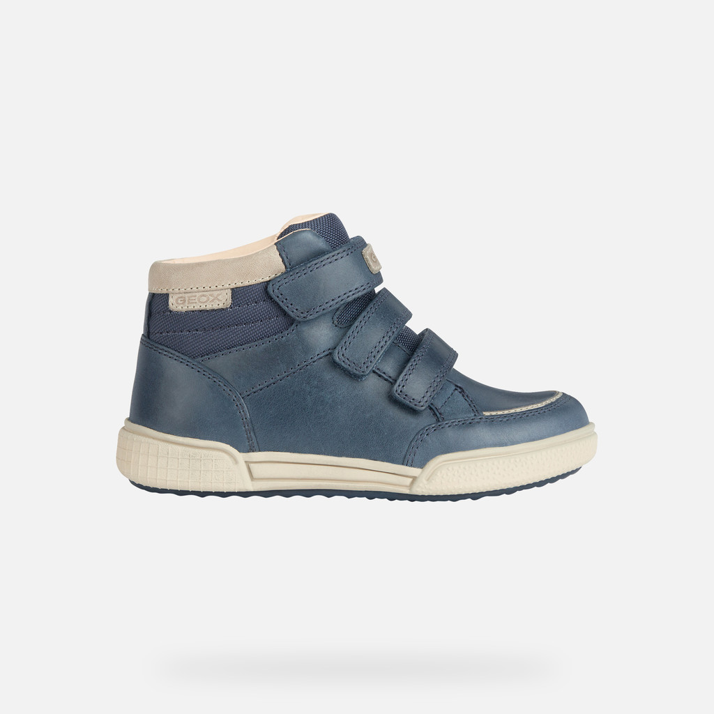 velcro shoes POSEIDO BOY Navy/Grey - image number 1 | GEOX