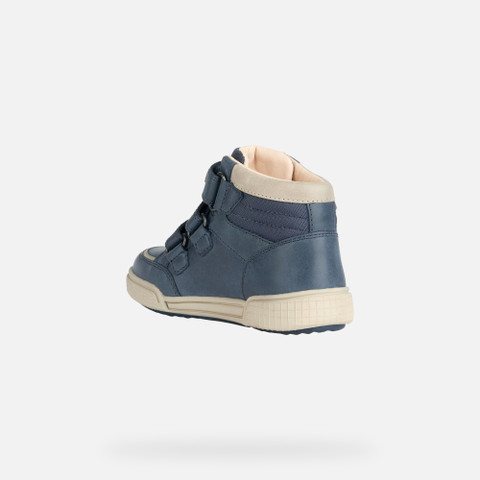 velcro shoes POSEIDO BOY Navy/Grey - image number 3 | GEOX