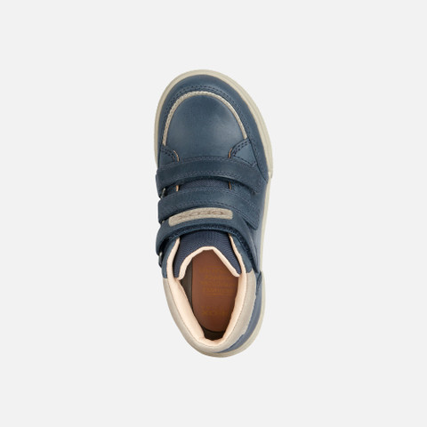 velcro shoes POSEIDO BOY Navy/Grey - image number 5 | GEOX