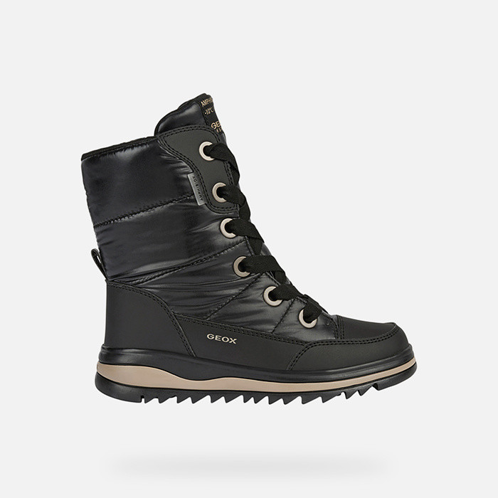 Waterproof boots ADELHIDE ABX GIRL Black | GEOX