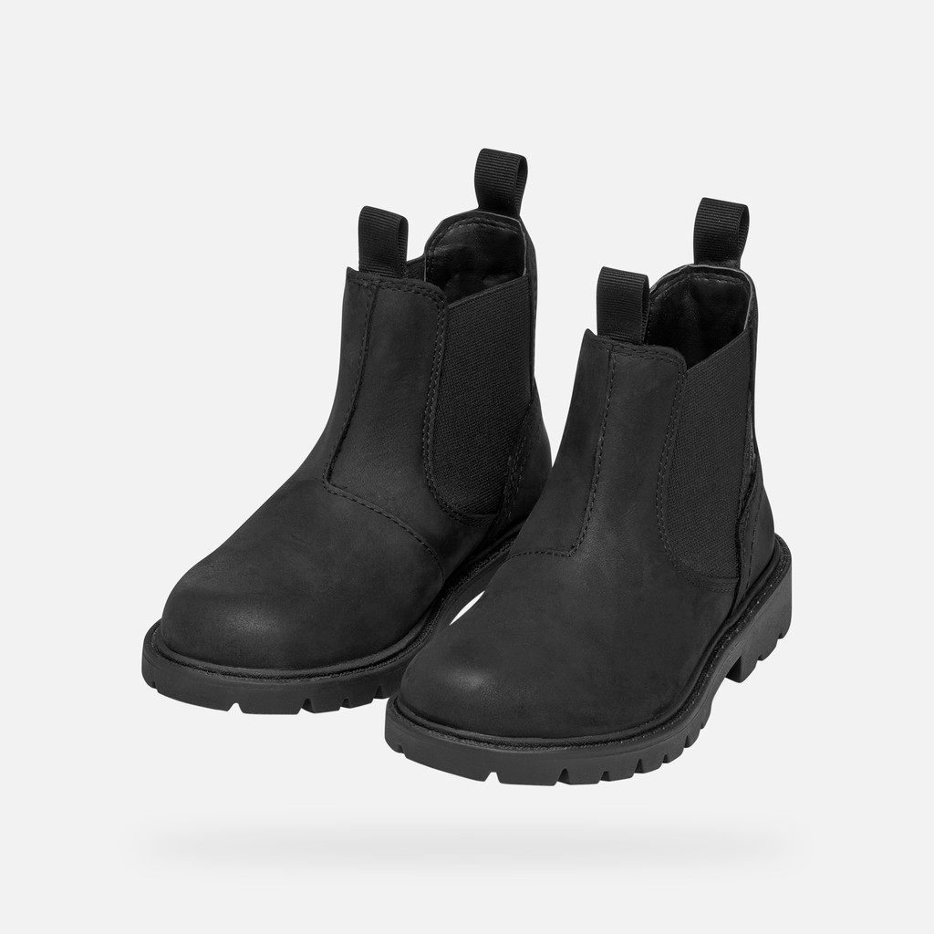Chelsea boots SHAYLAX JUNIOR Black - image number 7 | GEOX
