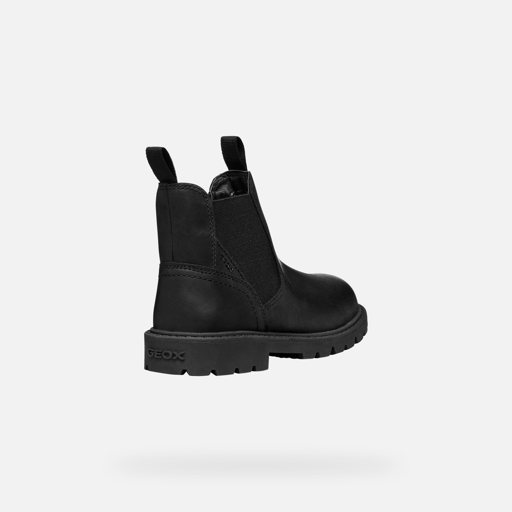 Chelsea boots SHAYLAX JUNIOR Black - image number 4 | GEOX