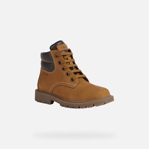 mid calf boots SHAYLAX BOY Yellow/Brown - image number 2 | GEOX