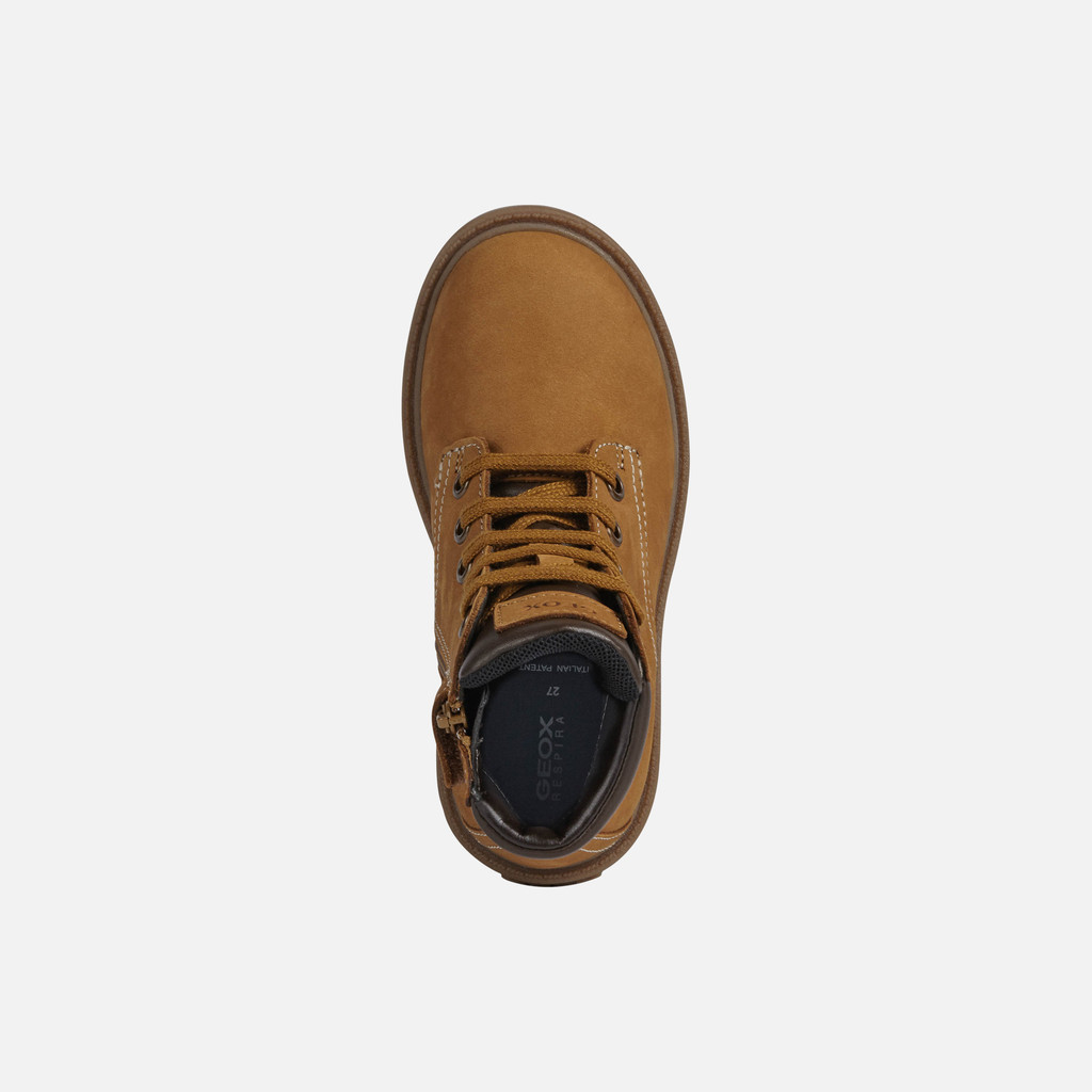 Geox J Shaylax Boy Stivaletti Bambini - Impermeabili E Traspiranti Con Suola Brevettata - Protezione Pioggia