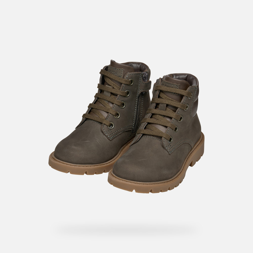 Mid calf boots SHAYLAX BOY Coffee - image number 7 | GEOX