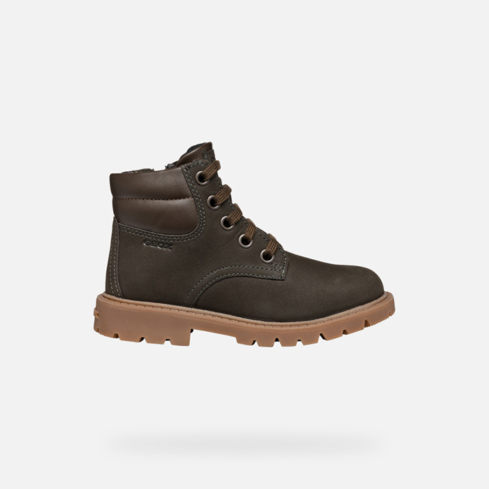 mid calf boots SHAYLAX BOY Coffee | GEOX