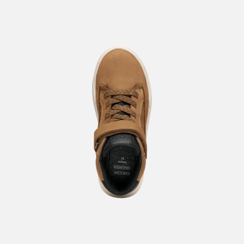 Waterproof ankle boots BUNSHEE ABX BOY Brown - image number 5 | GEOX